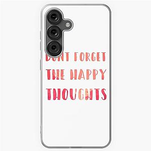Don't Forget the Happy Thoughts Chance the Rapper Samsung Galaxy Soft Case