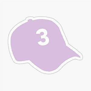 Chance The Rapper " Hat Sticker – Lavender