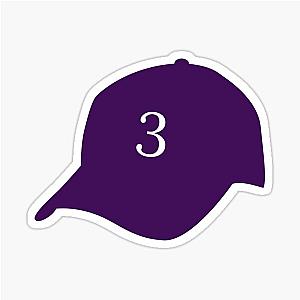 Chance the Rapper hat sticker