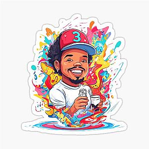 Chance the Rapper as Cartoon Sticker