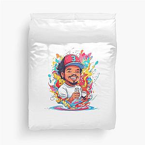 Chance the Rapper Cartoon Duvet Cover