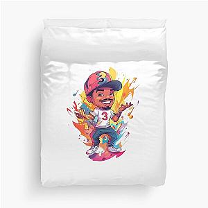Chance the Rapper Cartoon Duvet Cover