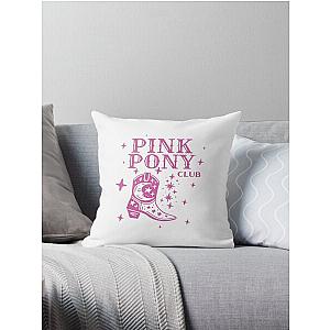 Pink Pony Club Chappell Roan  Throw Pillow