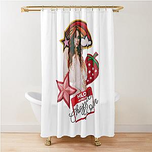 Chappell Roan Patch Design Shower Curtain