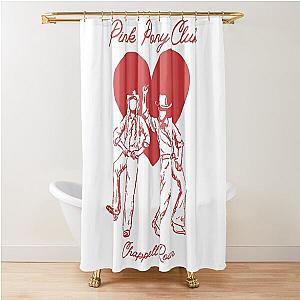 Chappell Roan T-Shirt- Pink Pony Club-  Shower Curtain