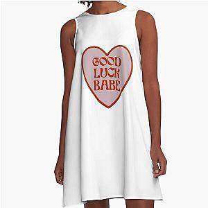 Chappell Roan Good Luck Babe A-Line Dress