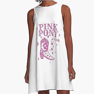 Pink Pony Club Chappell Roan  A-Line Dress