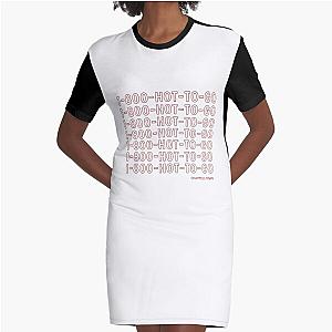 Hot To Go Chappell Roan Graphic T-Shirt Dress