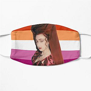 Chappell Roan Good Luck babe lesbian flag Flat Mask