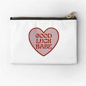 Chappell Roan Good Luck Babe Zipper Pouch