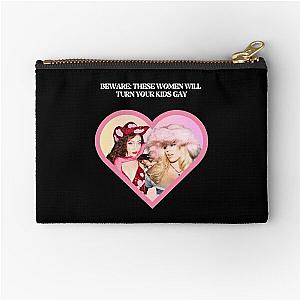 Beware These Women Renee Rapp Chappell Roan Zipper Pouch