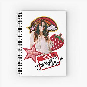 Chappell Roan Patch Design Spiral Notebook