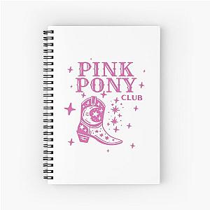 Pink Pony Club Chappell Roan  Spiral Notebook