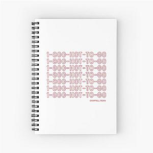 Hot To Go Chappell Roan Spiral Notebook