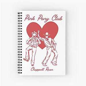 Chappell Roan T-Shirt- Pink Pony Club-  Spiral Notebook