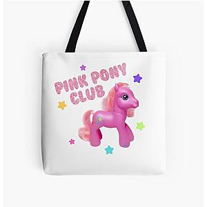 Chappell Roan PINK PONY CLUB  All Over Print Tote Bag