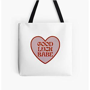 Chappell Roan Good Luck Babe All Over Print Tote Bag