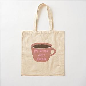 Chappell Roan It's Never Just Coffee Cotton Tote Bag