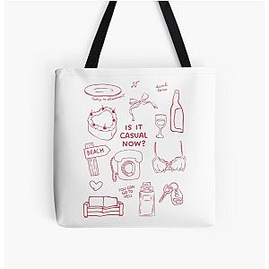 Casual T-Shirt Chappell Roan All Over Print Tote Bag