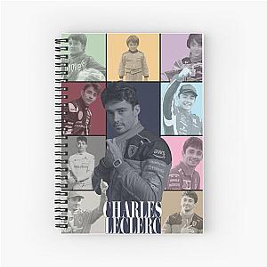 Charles Leclerc Eras Spiral Notebook