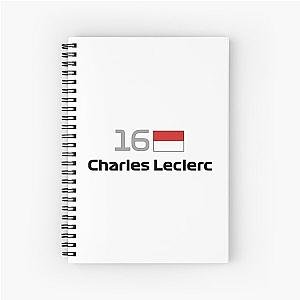 Charles Leclerc F1   Spiral Notebook