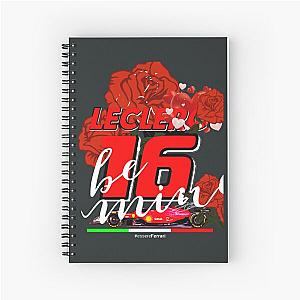 charles leclerc 7 Spiral Notebook