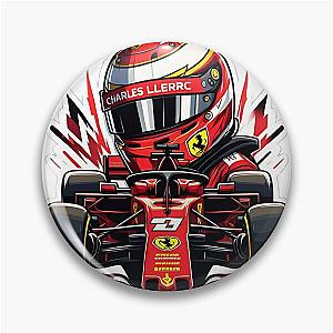 Charles Leclerc Formula 1 Driver Pin