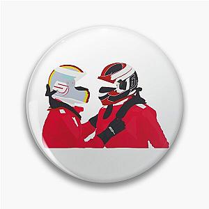 Charles Leclerc and Sebastian Vettel Pin