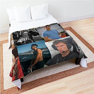 Charles Leclerc picture collage Comforter