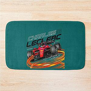 charles leclerc 8 Bath Mat