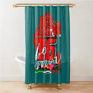 charles leclerc 7 Shower Curtain