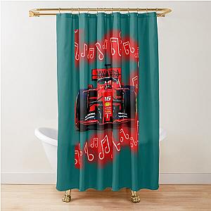 charles leclerc 1 Shower Curtain