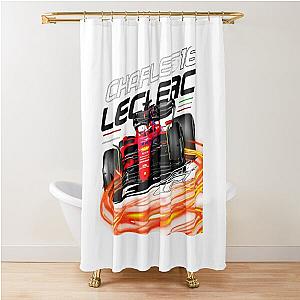 charles leclerc 8   Shower Curtain