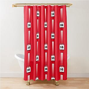 Charles Leclerc 16 10 Shower Curtain