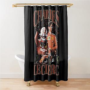 Charles Leclerc Victory Shower Curtain