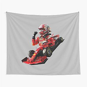 Charles Leclerc Low Poly Art Tapestry