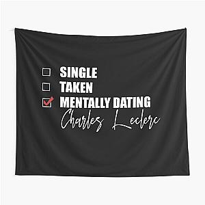 Mentally Dating Charles Leclerc Tapestry