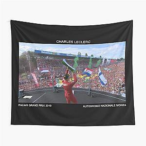 charles leclerc monza Tapestry