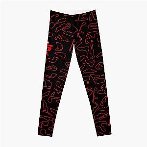 Charles Leclerc - Circuits Leggings