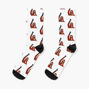 Charles Leclerc Cartoon Image Socks