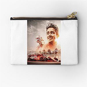 Charles Leclerc Poster (2) Zipper Pouch