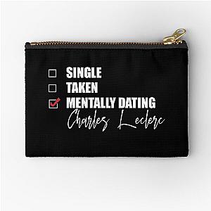 Mentally Dating Charles Leclerc Zipper Pouch