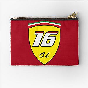 Charles Leclerc 16 - Ferrari - Formula 1 Zipper Pouch