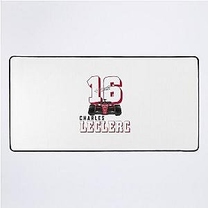 Charles Leclerc 16 Formula 1 Desk Mat