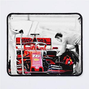 Charles Leclerc in Art Mouse Pad