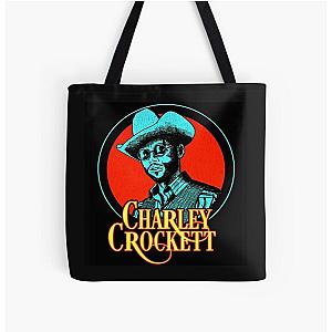 CHARLEY CROCKETT  All Over Print Tote Bag