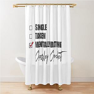 Mentally Dating Charley Crockett Shower Curtain