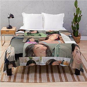 Charli D’Amelio Blanket - Charli D'Amelio collage Throw Blanket RB1602