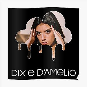 Charli D’Amelio Posters - Dixie D'Amelio Logo 2 Poster RB1602