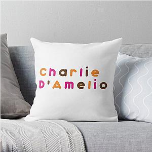 Charli D’Amelio Pillows - Charlie D'Amelio Throw Pillow RB1602